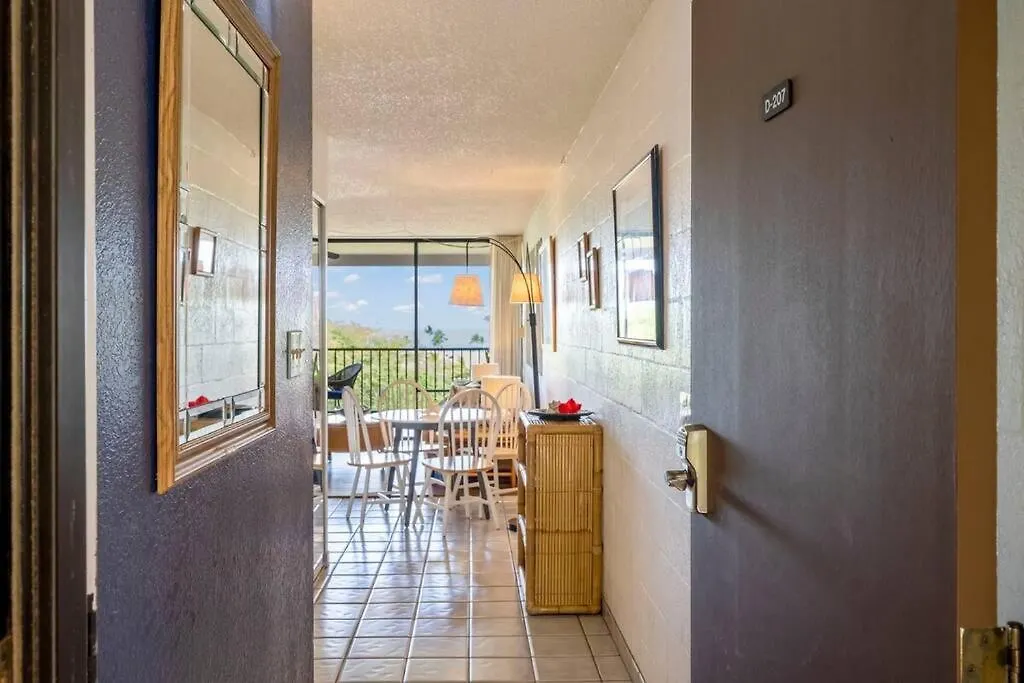 Kihei Alii Kai D207- Ocean View, Walk To Shops, Dining, And Kam I Beach Apartment