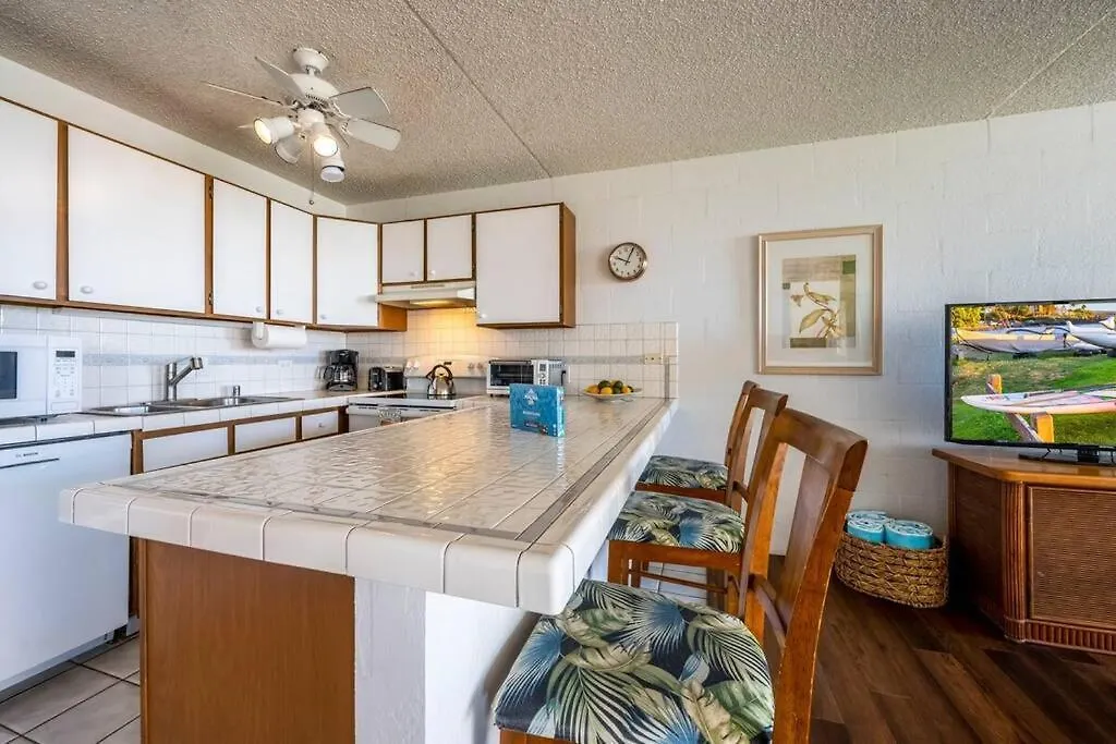 Kihei Alii Kai D207- Ocean View, Walk To Shops, Dining, And Kam I Beach 0*,